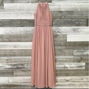 Azazie M Dusty Rose dress